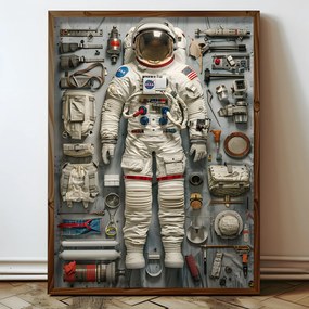 Decorative Framed MDF Painting HUM084 Multicolor