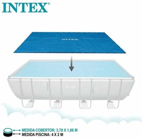 Καλύμματα πισίνας Intex Frame Ηλιακό Ορθογώνιο 378 x 186 cm
