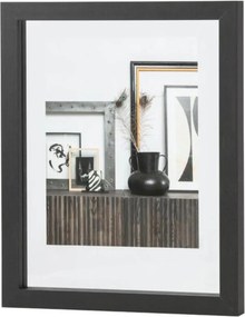 ΚΟΡΝΊΖΕΣ WOOOD PHOTO FRAME WOOD BLACK 34 X 44 CM