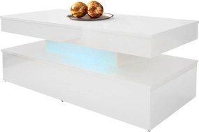 Τραπεζάκι σαλονιού Glossa 2D με LED-Leuko-Leuko gualistero