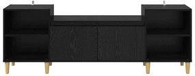 vidaXL Ντουλάπι TV Μαύρη Οξυά 160 x 35 x 55 εκ. Επεξεργασμένο ξύλο