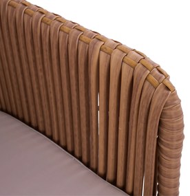 ΠΟΛΥΘΡΟΝΑ ΑΛΟΥΜΙΝΙΟΥ COMPRERIA HM5298.01 ΜΠΕΖ ΜΕ ΜΑΞΙΛΑΡΙ 57x60x90 cm