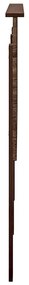 vidaXL Κεφαλάρι Καφέ δρυς 180 cm Επεξεργασμένο ξύλο