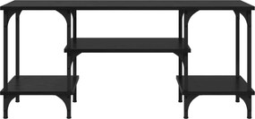 vidaXL Ντουλάπι TV Μαύρη Οξυά 102 x 35 x 45,5 εκ