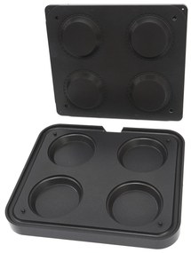 Tartlet Mould - Round - 124/100 mm - 4 pieces