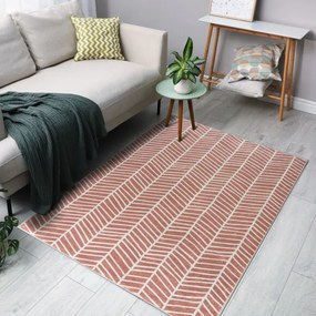 Χαλί Azelie Art 9761 160x230-Coral Κοραλί   Beauty Home
