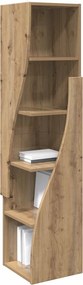 vidaXL Γωνιακό Ντουλάπι 32x32x140εκ Επεξεργασμένο Ξύλο Artisan Oak