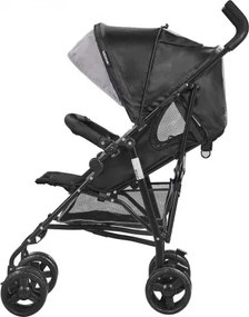 VEVOR Lightweight Stroller Compact Easy Fold Adjustable Backrest Light Gray/Black