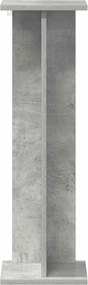 vidaXL Βάση φυτών Γκρι Σκυροδέματος 25 x 25,5 x 80,5 εκ.