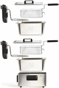 Φριτέζα Livoo DOC217 3300W Ασημί 6 L