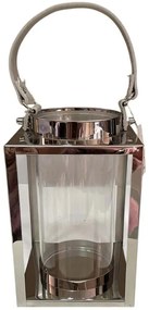 Φανάρι DWAA1008 14x14x24,8cm Silver Espiel Metal