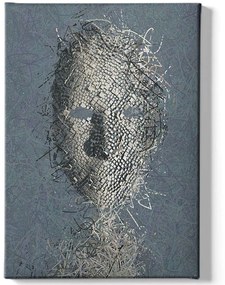 Πίνακας Καμβάς 529TCR1531 70x100cm Multi Wallity Vertical Wood, Canvas