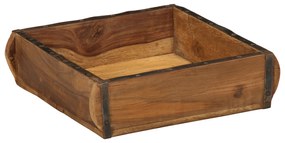 vidaXL Δίσκος 31x29x10 εκ. Από ανακυκλωμένο ξύλο