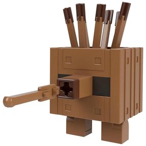 Φιγούρα Minecraft Legends GYR78 Wood Golem 8cm Brown Mattel