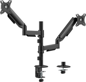 POWERTECH βάση γραφείου για 2x οθόνες PT-1628, 17-32", έως 9kg