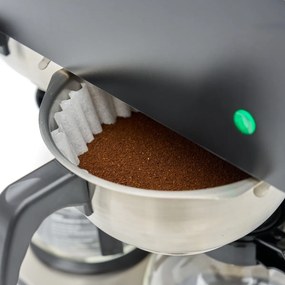 Filter Coffee Maker - Double - 2x 1.8L - with Glass Decanter