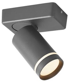 Σποτ Μονόφωτο Aca Divino RA3631SGY Grey