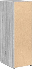 vidaXL Ντουλάπι Γκρι Sonoma 30x42,5x93 εκ. από Επεξεργασμένο Ξύλο