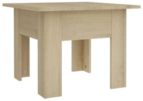 vidaXL Τραπεζάκι Σαλονιού Sonoma Δρυς 55 x 55 x 42 εκ. Μοριοσανίδα