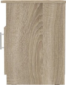 Κομοδίνο Galdi pakoworld σε sonoma απόχρωση 40x45x60εκ
