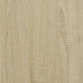 vidaXL Βιβλιοθήκη 5Επιπέδων Sonoma Δρυς 80,5x23,5x162,5 εκ. Επεξ. Ξύλο