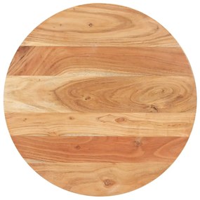 vidaXL Τραπέζι Bistro Ø60 x 76 εκ. Μασίφ Ξύλο Ακακίας