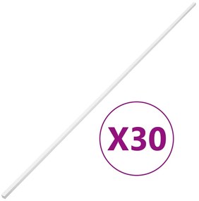 vidaXL Κανάλι Καλωδίων 15 x 10 χιλ. 30 μ. από PVC