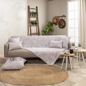Ριχτάρι Meazza 07 Purple Teoran Τριθέσιο 180x300cm Cotton-Polyester