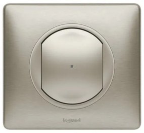 Διακόπτης Συνδεδεμένος με Ουδέτερο Dimmer 3Κ Τιτάνιο Celiane with Netatmo 067798 Legrand-67798-Ασημί 067798