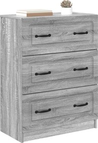 vidaXL Ντουλάπι με Συρτάρια 66 x 34,5 x 87 εκ. Επεξεργασμένο Ξύλο