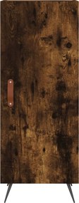 vidaXL Ντουλάπι Καπνιστή δρυς 34,5x34x180 εκ. από Επεξεργασμένο Ξύλο