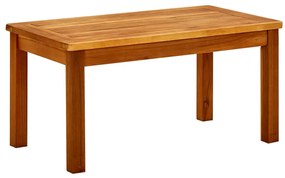 vidaXL Τραπεζάκι Σαλονιού Κήπου 70 x 40 x 36 εκ. Μασίφ Ξύλο Ακακίας