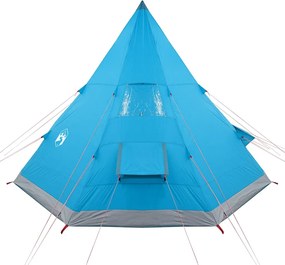 vidaXL Σκηνή Κάμπινγκ Tipi 4 Ατόμων Αδιάβροχη Μπλε