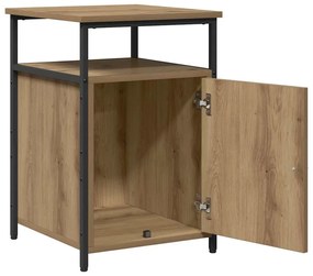 vidaXL Κομοδίνο 2 pcs artisan δρυς Επεξεργασμένο ξύλο