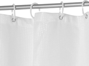 ΚΟΥΡΤΊΝΕΣ ΜΠΆΝΙΟΥ COMB SHOWER CURTAIN WHT MODER FIVE 138055I