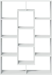 vidaXL Βιβλιοθήκη Λευκή 102x29x143 εκ. από Επεξεργασμένο Ξύλο