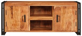 vidaXL Ντουλάπι TV Καφέ 120 x 30 x 50 cm Μασίφ ξύλο ακακίας