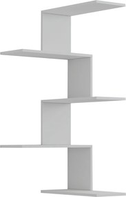 ΕΠΙΤΟΙΧΙΑ ΡΑΦΙΕΡΑ RORY HM8931.11 ΜΕΛΑΜΙΝΗ ΣΕ ΛΕΥΚΟ 22x51,5x109Υ εκ.