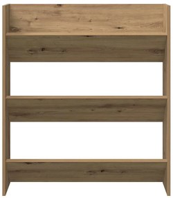 vidaXL Ντουλάπι παπουτσιών τοίχου Artisan Oak Κατασκευασμένο ξύλο