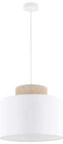 Κρεμαστό Φωτιστικό Οροφής E27 15W IP20 Λευκό Duo 1856 TK Lighting-1856-Λευκό 1856