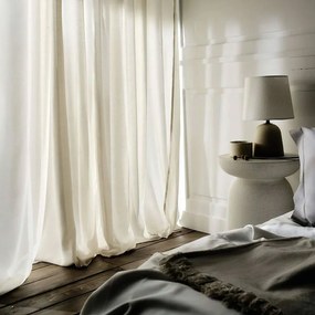 Κουρτίνα Renata 506/06 AW24 Με Τρουκς Beige Gofis Home 140X280 140x280cm Bamboo-Πολυέστερ