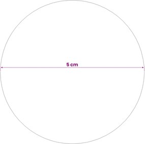vidaXL Βουρτσισμένη Μπάλα 8 τμχ. Ø 5 εκ. Ασημί Ανοξείδωτο Ατσάλι 201