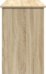 vidaXL Γραφείο Sonoma Δρυς 102x50x75 εκ. από Επεξεργασμένο Ξύλο