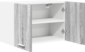 vidaXL Κρεμαστό ντουλάπι 2 pcs Γκρι Σομόνα και Λευκό 60 x 31 x 40 εκ