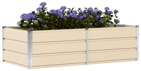 vidaXL Γλάστρα Ελεφαντόδοντο 160 x 80 x 45 cm Ατσάλι