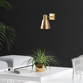 Wall Lamp Funnel - 13091 Gold
