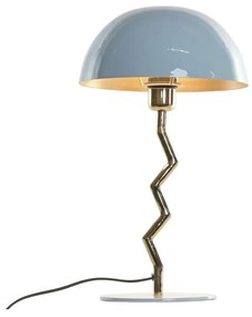 Επιτραπέζιο Φωτιστικό Home ESPRIT Μπλε Χρυσό 50 W 220 V