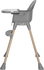 BABY HIGH CHAIR VANILLA 3 IN 1 GREY