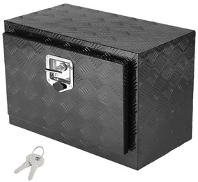 VEVOR Underbody Aluminum Truck Tool Box 24&quot; x 14&quot; x 16&quot; Trailer RV Tool Storage