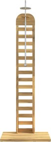 vidaXL Εξωτερικό ντους 225 cm Λευκό